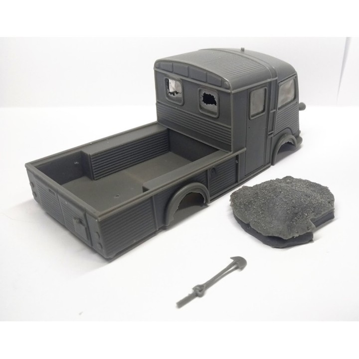 Incomplet : Kit Citroën HY Double Cabine - Résine - 1:43