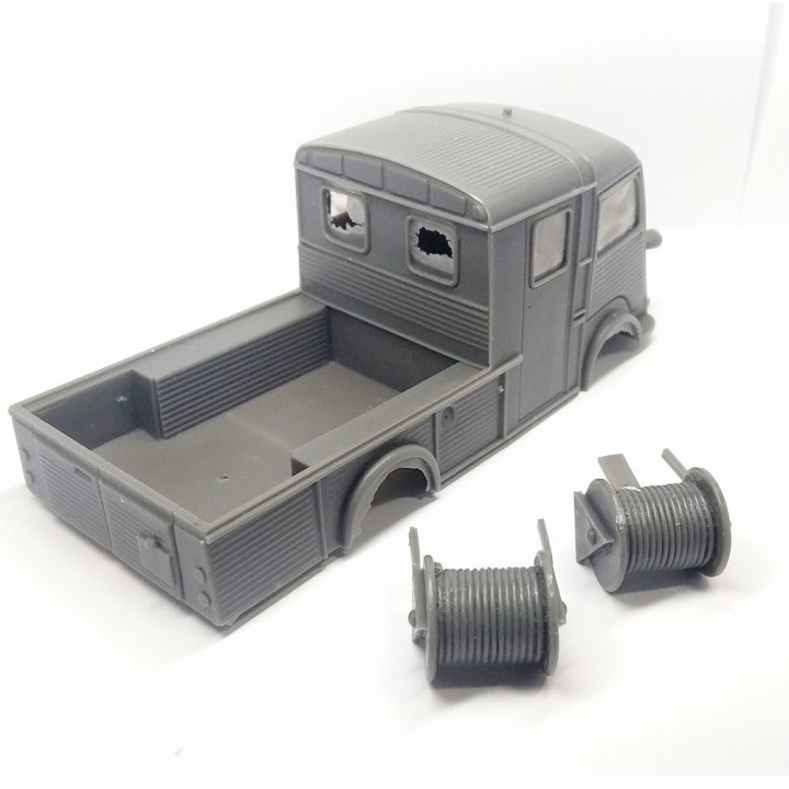 Incomplet : Kit Citroën HY Double Cabine - Résine - 1:43