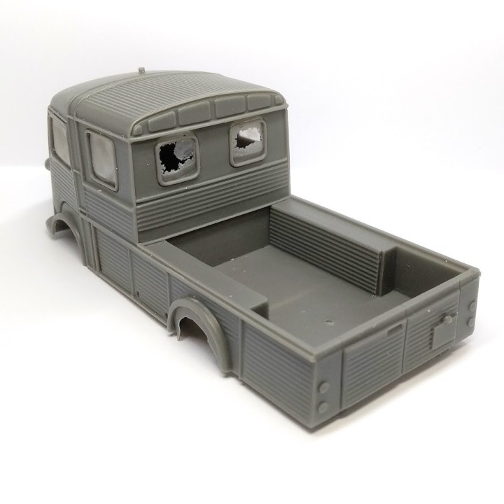 Incomplet : Kit Citroën HY Double Cabine - Résine - 1:43