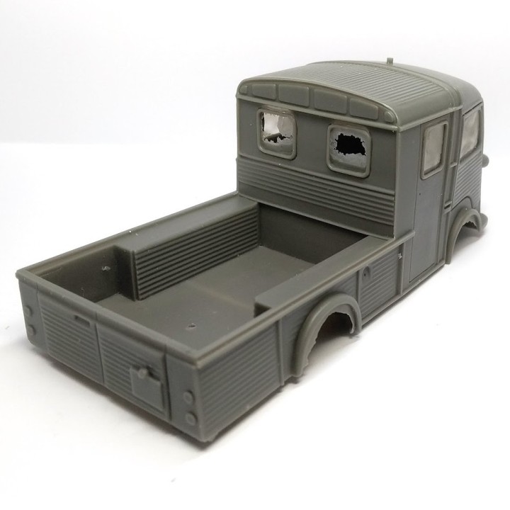 Incomplet : Kit Citroën HY Double Cabine - Résine - 1:43