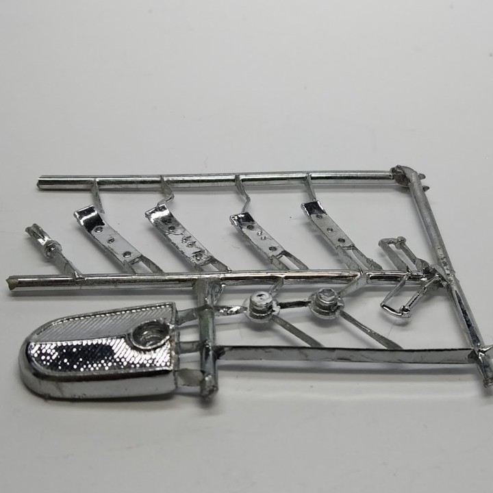Pièces White Metal Chromé : Voisin C27 - 1:43