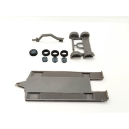 Remorque Porte-voiture - Résine - 1:43