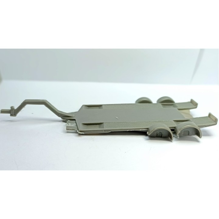 Remorque Porte-voiture - Résine - 1:43