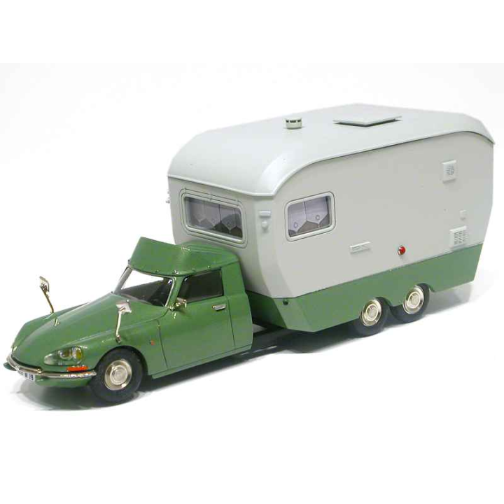 Pare-chocs - Citroën DS Caravane - White Metal chromé - 1:43