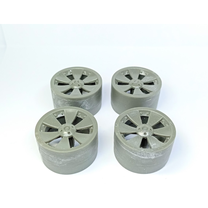Jantes 4 jantes en résine - ø31 mm