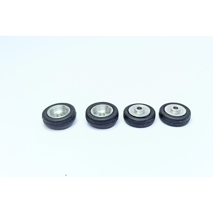 Pneus et jantes 4 Pneus + Jantes Aluminium - Ø 13 Mm - CPC Production