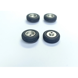 Pneus et jantes 4 Pneus + Jantes Aluminium - Ø 14.50 Mm - CPC...