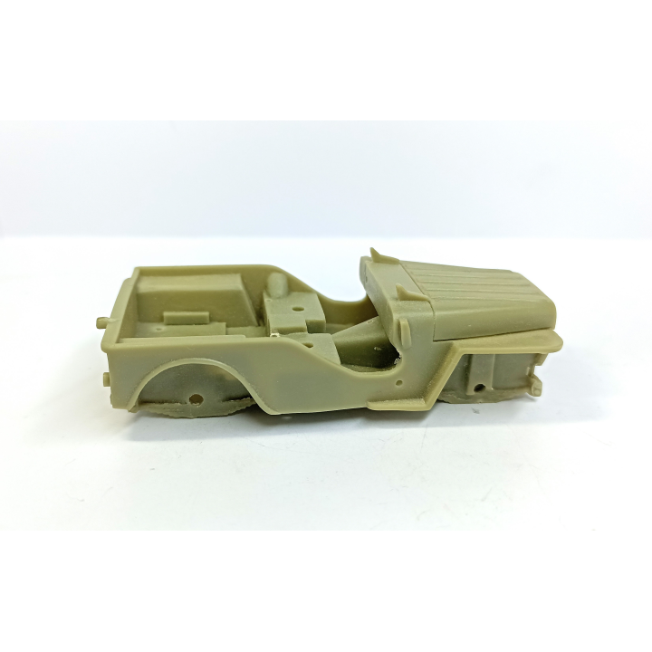 Incomplet : Kit JEEP Peugeot - 1953 - Résine - 1:43