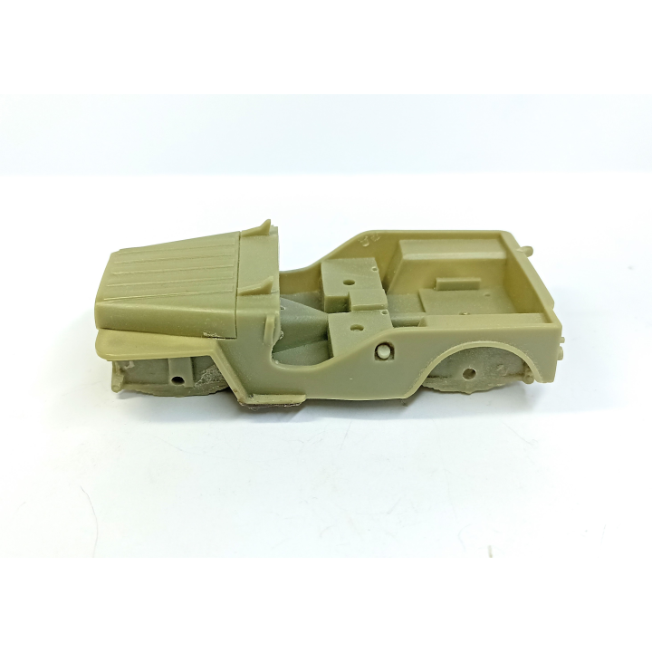 Incomplet : Kit JEEP Peugeot - 1953 - Résine - 1:43