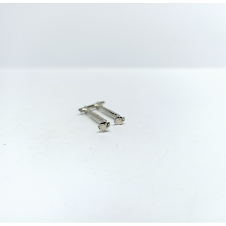 Deux bouchons Ø3 mm en White Metal pour miniature à l’échelle 1:43