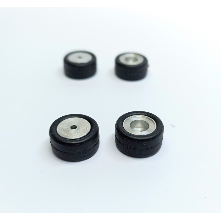 4 Pneus + Jantes Aluminium - Ø 12.50 Mm - CPC Production