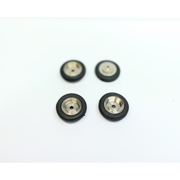 4 Pneus + Jantes Laiton - Ø 18 Mm - CPC Production