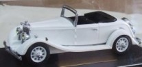 PANHARD - 4 roues complètes - Blanc  - Ech 1:43