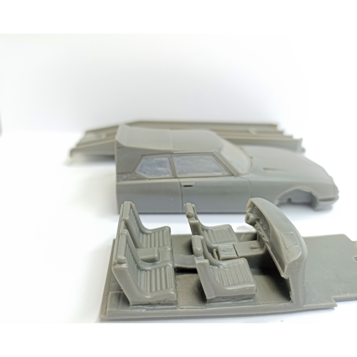 Incomplet : Kit Citroën SM Tissier Porte Auto - Résine - 1:43