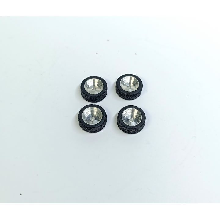 4 Pneus + Jantes Aluminium - Ø 14.50 Mm - CPC Production