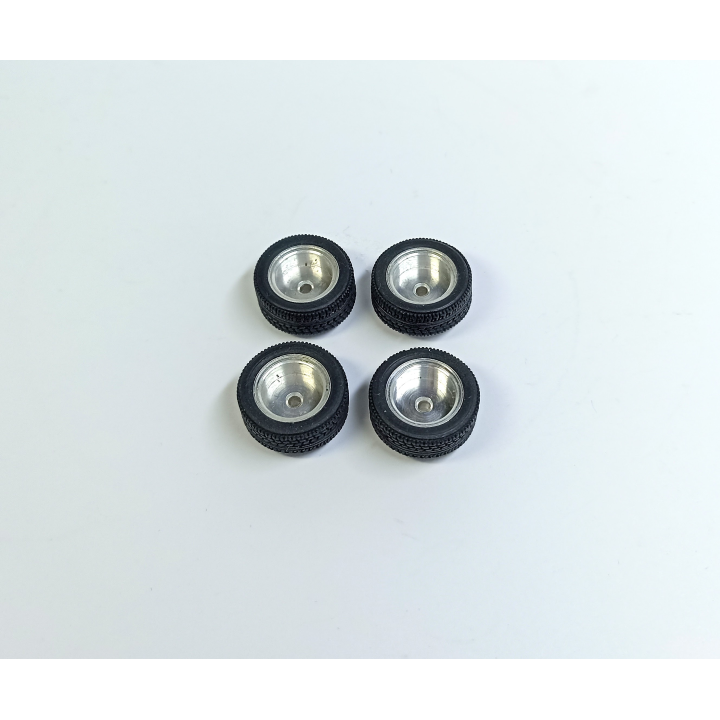 4 Pneus + Jantes Aluminium - Ø 14.40 Mm - CPC Production