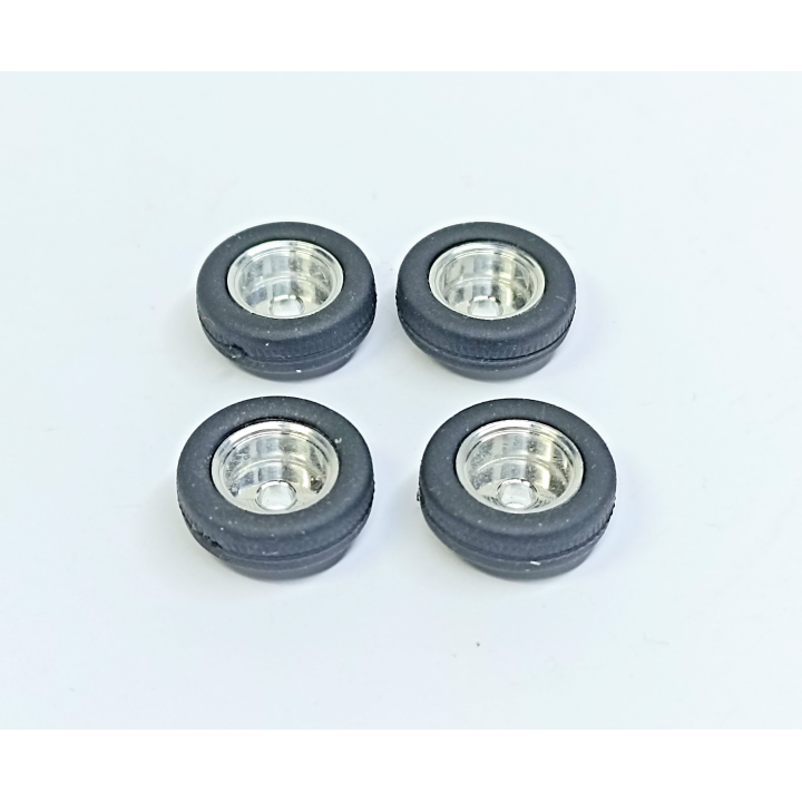 4 Pneus + Jantes Aluminium - Ø 12.40 Mm - CPC Production