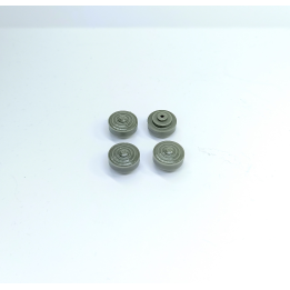 4 Jantes en résine - BENTLEY Cabriolet Gurney Nutting - Ech. 1:43