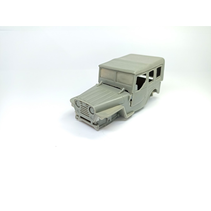 KIT Peugeot 203 JEEP Fermé - Résine - 1:43