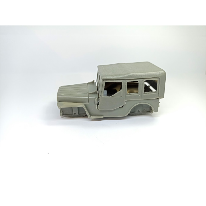 KIT Peugeot 203 JEEP Fermé - Résine - 1:43
