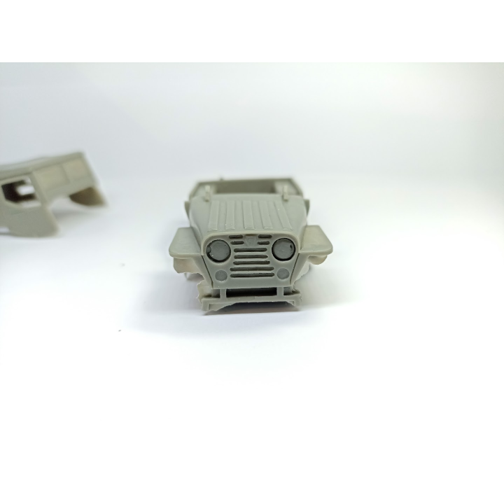 KIT Peugeot 203 JEEP Fermé - Résine - 1:43