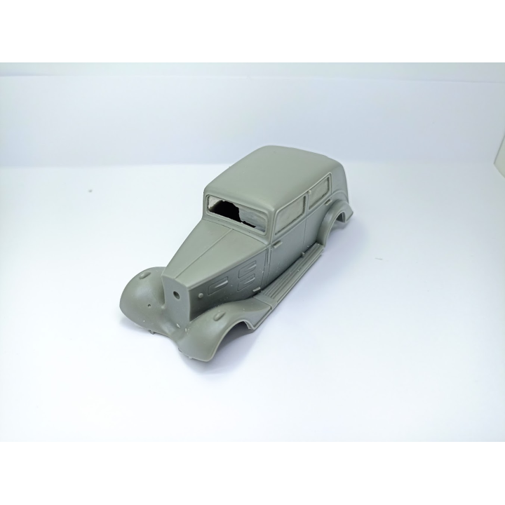 Carrosserie : Peugeot 401 DL FAMILIALE - Résine - 1:43