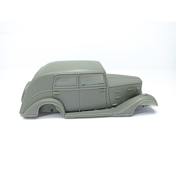 Carrosserie : Peugeot 401 DL FAMILIALE - Résine - 1:43