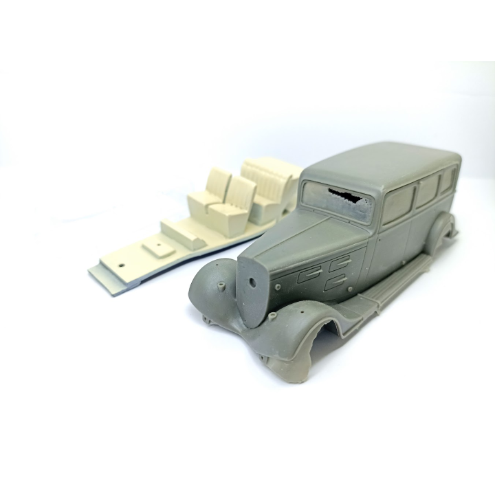 Carrosserie - PEUGEOT 601 Limousine Familiale - Résine - 1:43