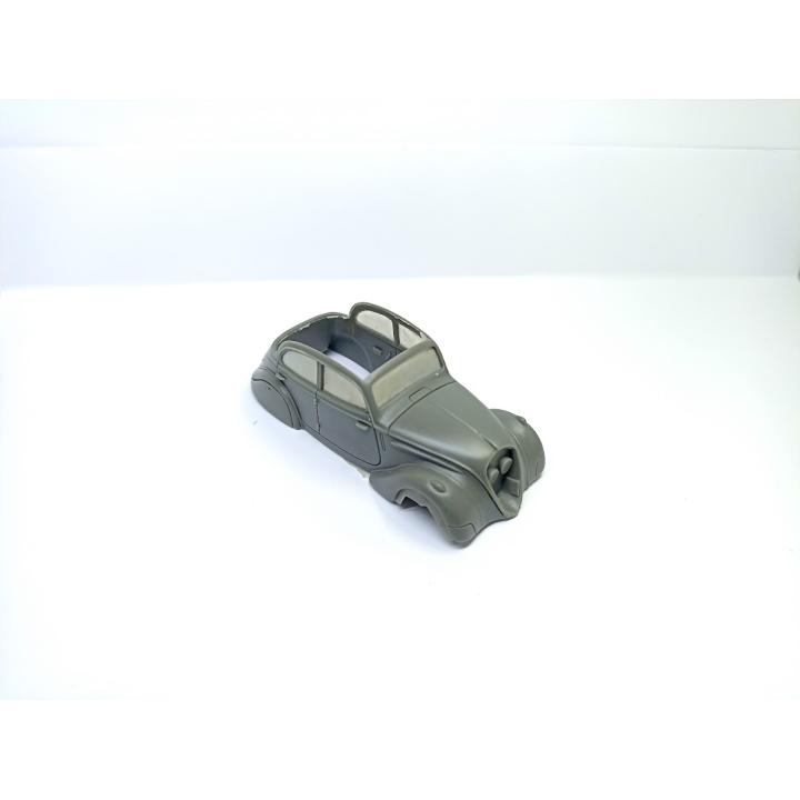Incomplet : Kit PEUGEOT 202 découvrable Militaire - Résine - 1:43