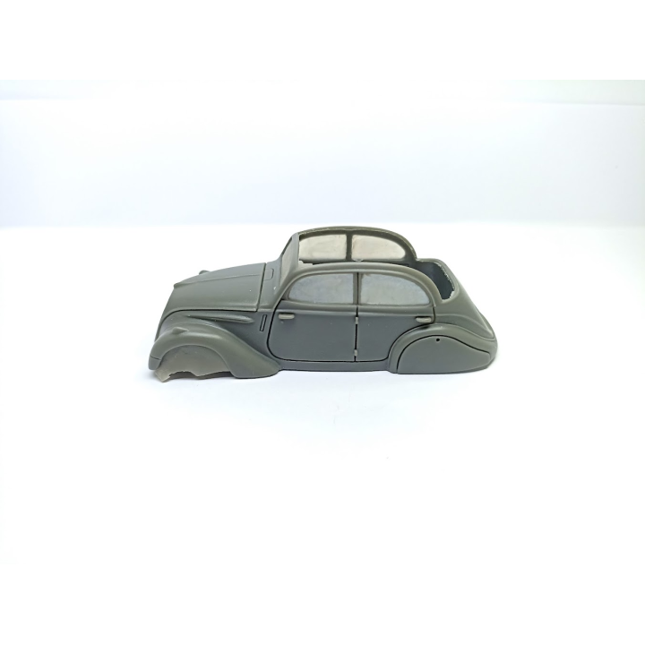 Incomplet : Kit PEUGEOT 202 découvrable Militaire - Résine - 1:43