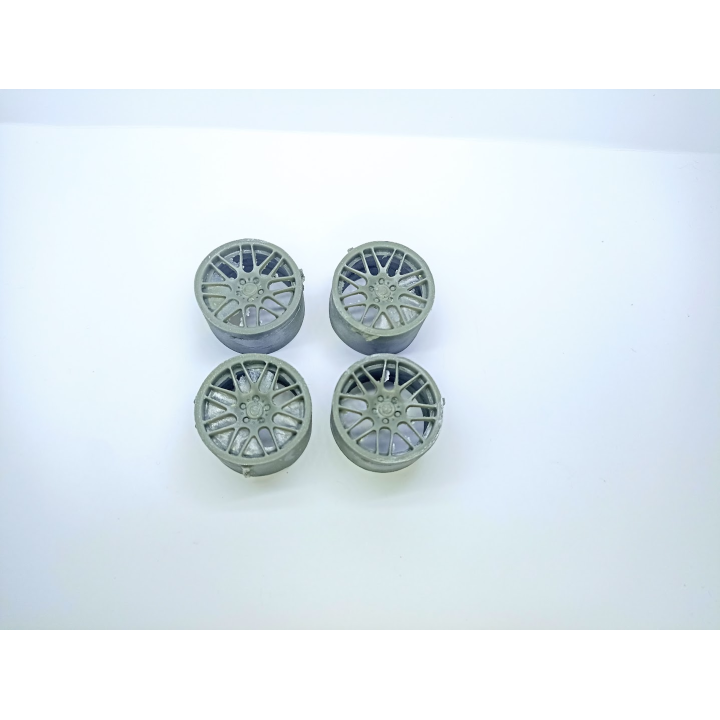 4 Jantes ø30 x 17 mm - Résine - 1:18