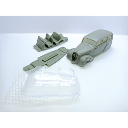 Carrosserie : Peugeot 202 Break Vitré - Résine - 1:43
