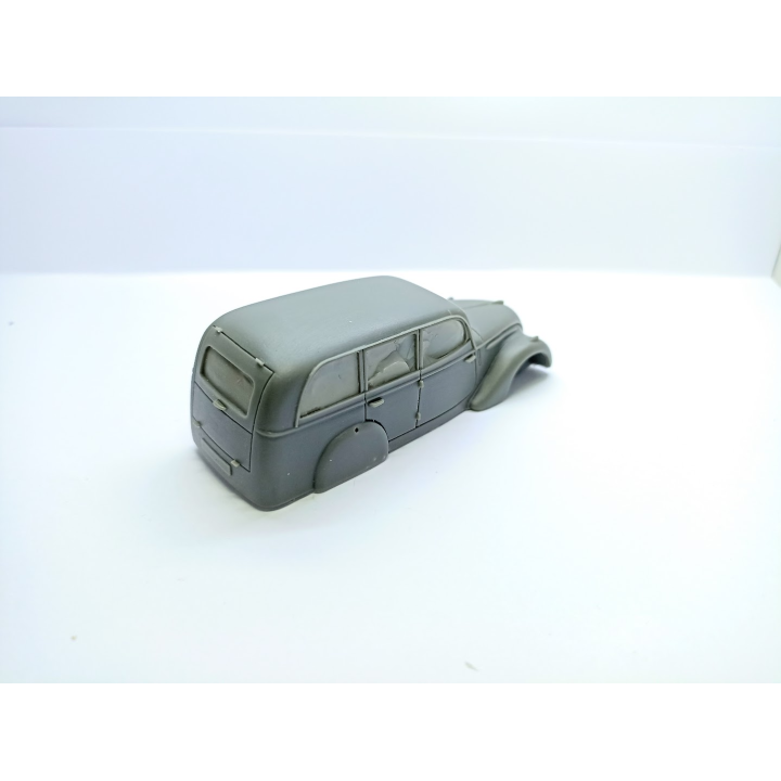 Carrosserie : Peugeot 202 Break Vitré - Résine - 1:43