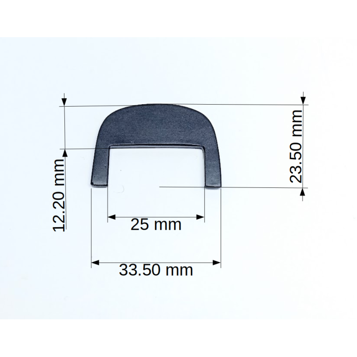 Capote en résine - 33.50 mm - Résine - 1:43