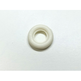 4 pneus ø18mm lisse - Marqué SOLIDO - Série Junior - Blanc