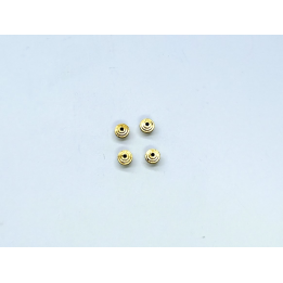 4 moyeux ø4 mm - Laiton - CPC Production