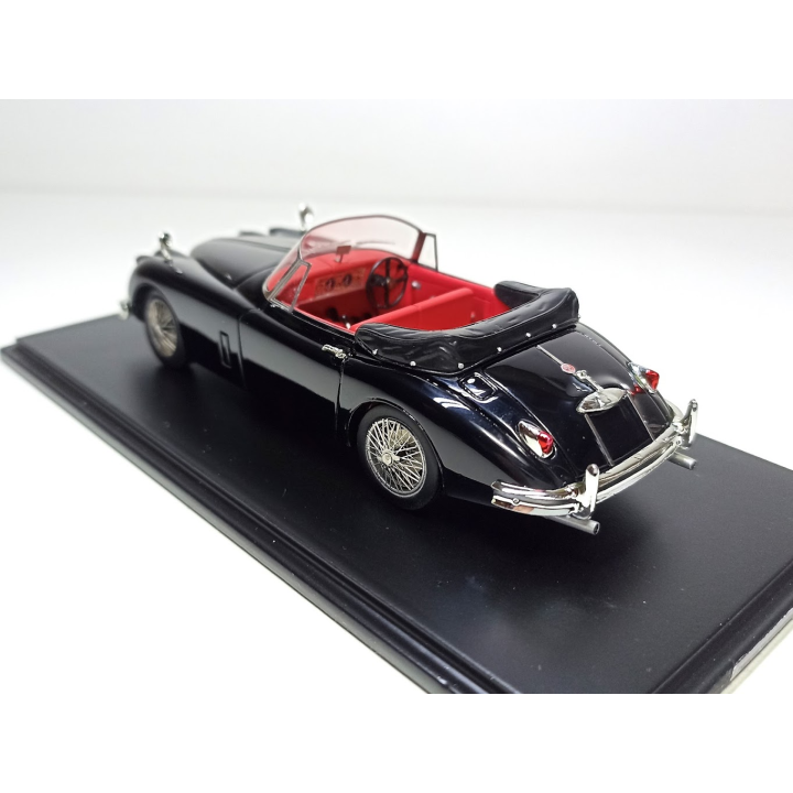 JAGUAR XK 150 Cabriolet 1958 - Noir - TWINCAM - 1:43