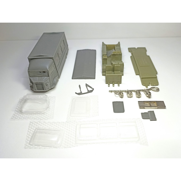 Kit incomplet Citroën HY Rallongé Neba - Résine - 1:43