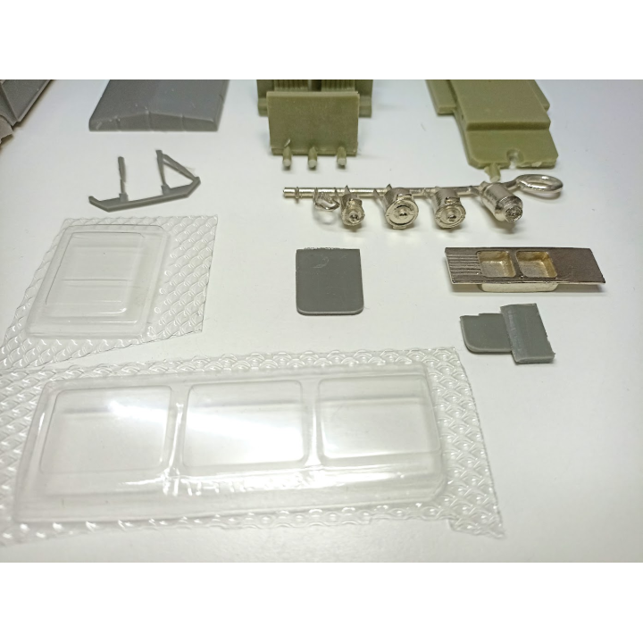 Kit incomplet Citroën HY Rallongé Neba - Résine - 1:43