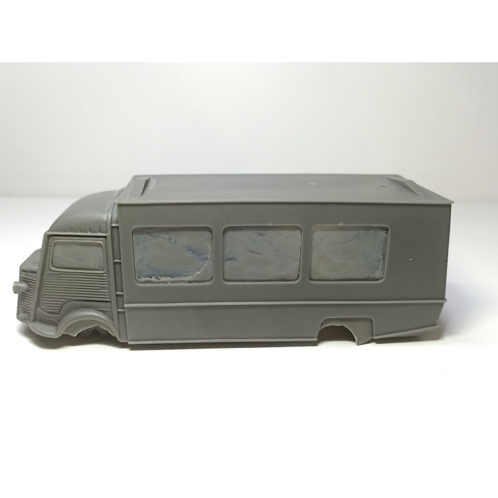 Kit incomplet Citroën HY Rallongé Neba - Résine - 1:43
