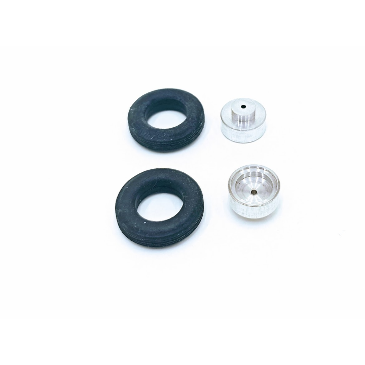 4 Pneus + Jantes Aluminium - ø 16.30 mm - CPC Production