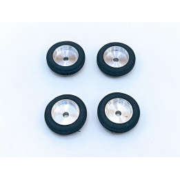 4 Pneus + Jantes Aluminium - ø 15.30 mm - CPC Production