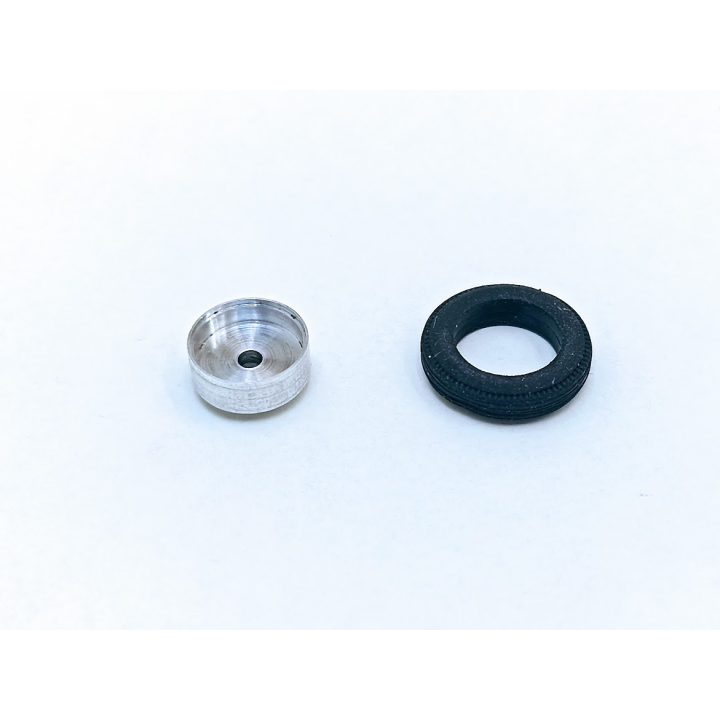 4 Pneus + Jantes Aluminium - ø 15.30 mm - CPC Production