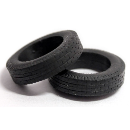 4 Pneus 14.5 X 9.5 X 4 Mm – Résine souple