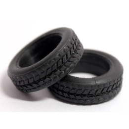 4 Pneus 15 X 9.5 X 5 Mm – Résine souple