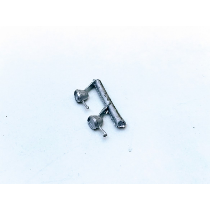 Phares 2CV - White Metal - 1:43