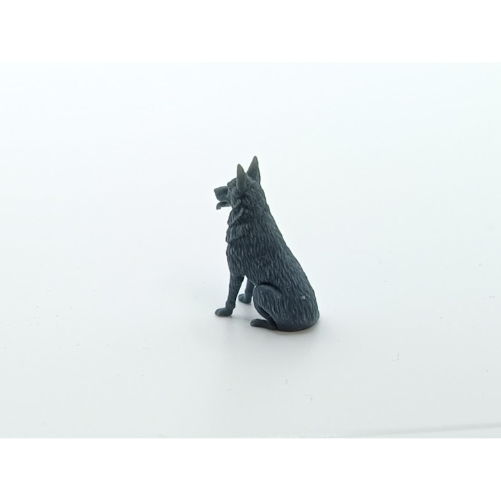 Chien assis - Hauteur 20mm - 3D Creative