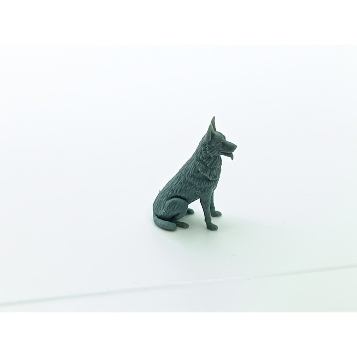 Chien assis - Hauteur 20mm - 3D Creative