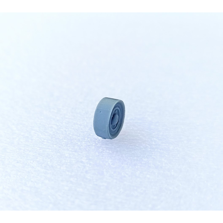 4 Jantes Citroën ø9.50 x 4 mm - Résine 3D - 1:43