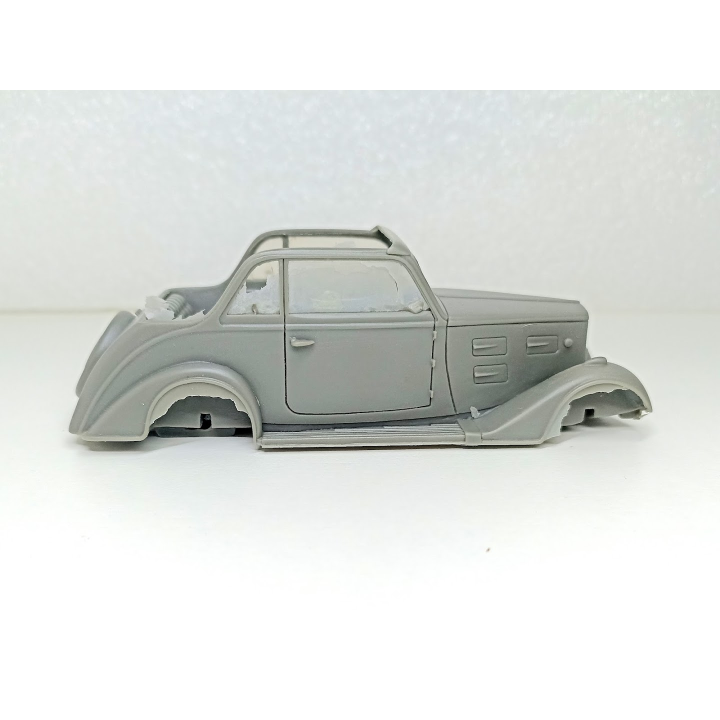 Carrosserie : Peugeot 401 D Coach Décapotable - Résine - 1:43